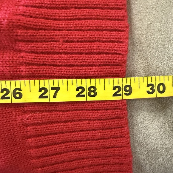 Ugly Christmas Tree 3D Sweater Womens M Giraffe Sequins Pom Poms Fuzzy Tinsel - Picture 7 of 7